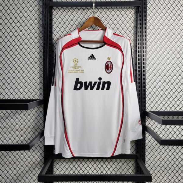 Manga Longa Retrô AC Milan 06/07